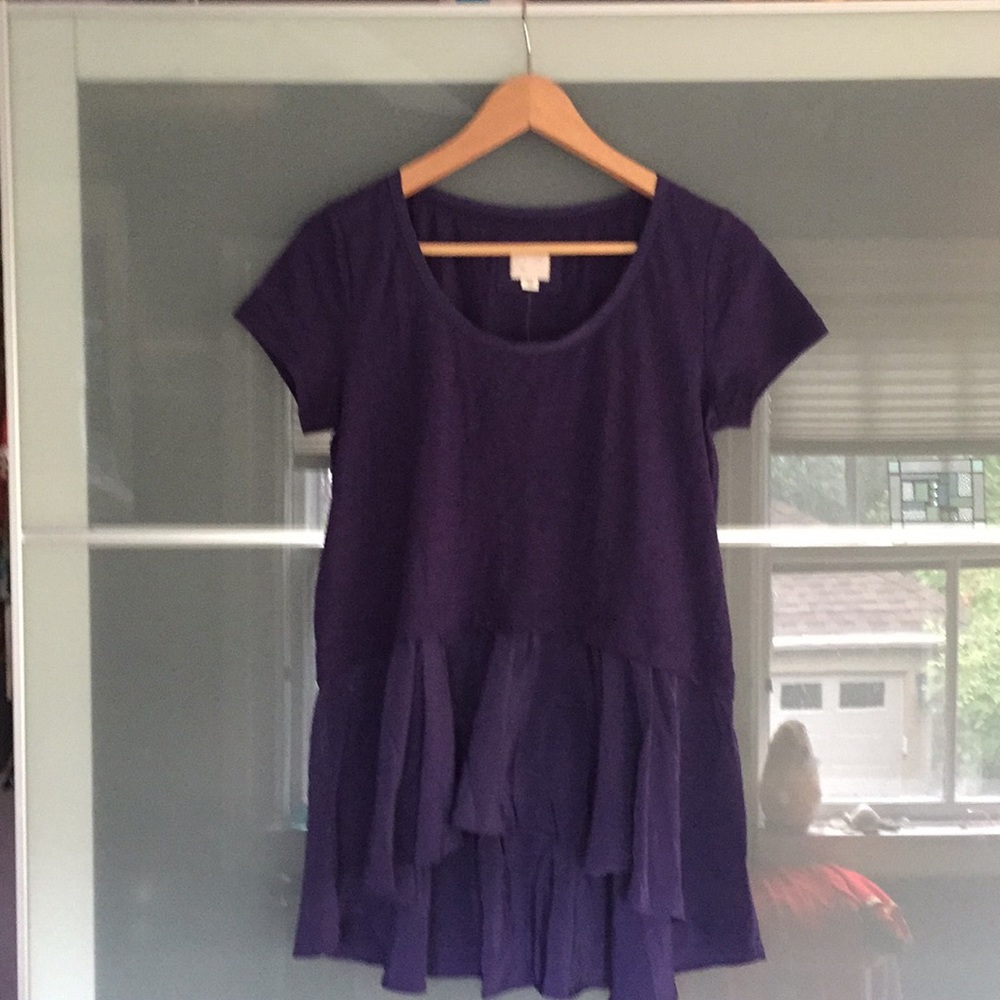 Anthropologie EU High Low Top NWT